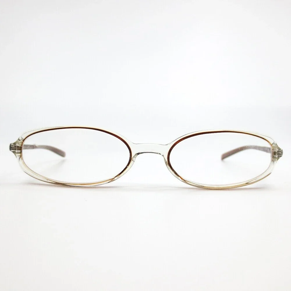 Emporio Armani EA9017 JG9 Eyeglasses Frames Brown clear Oval Full Rim 49-17-135